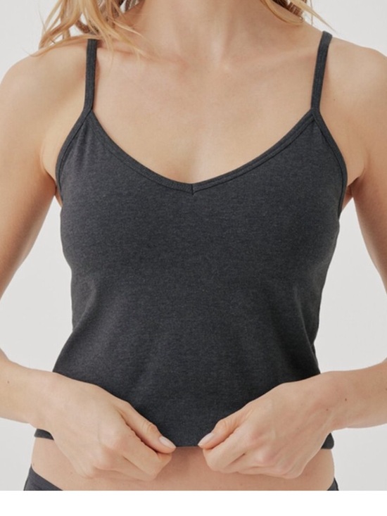 Pact Organic Tops - Pact V neck Tank